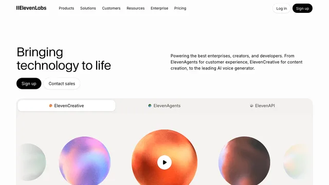ElevenLabs screenshot
