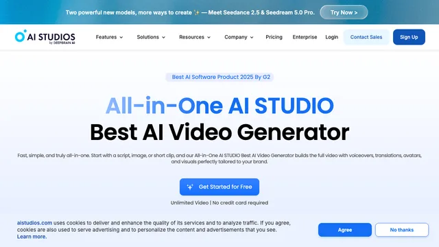 AI Studios screenshot