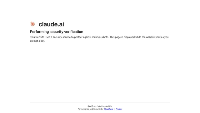 Claude screenshot