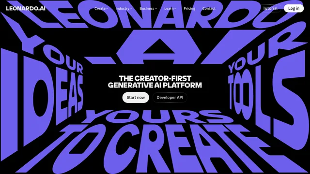 Leonardo AI screenshot
