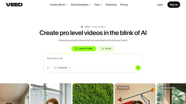 VEED screenshot