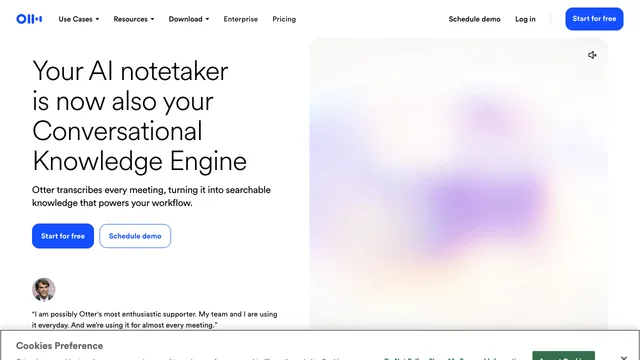 Otter.ai screenshot