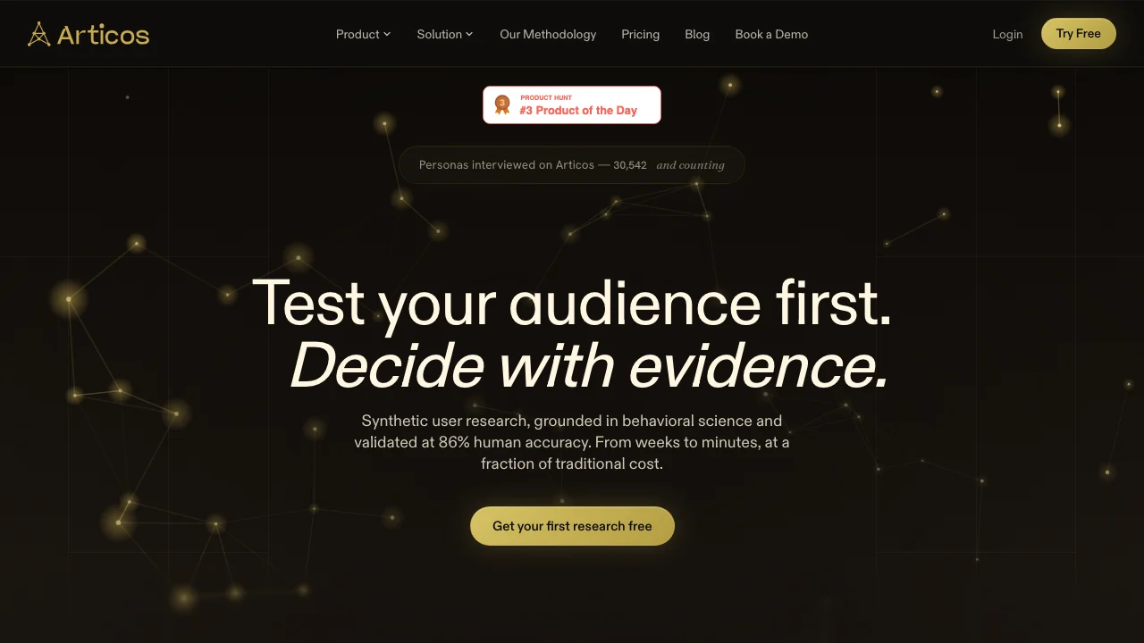 Articos screenshot