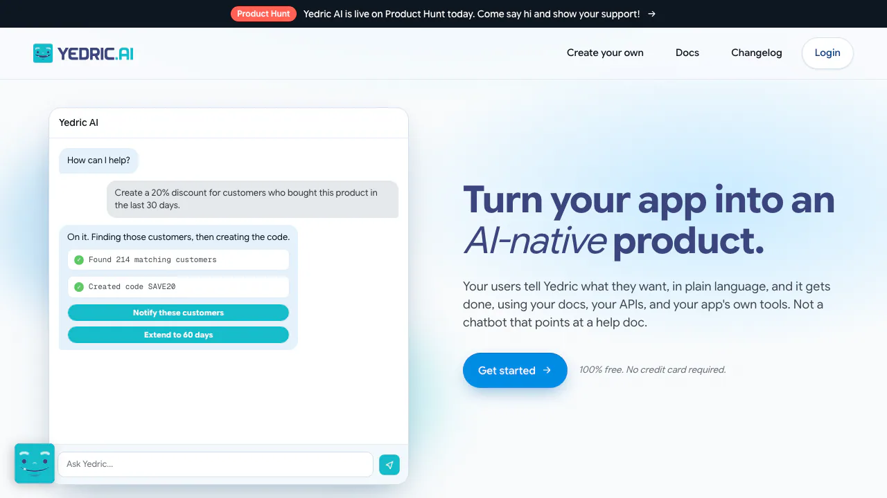 Yedric AI screenshot