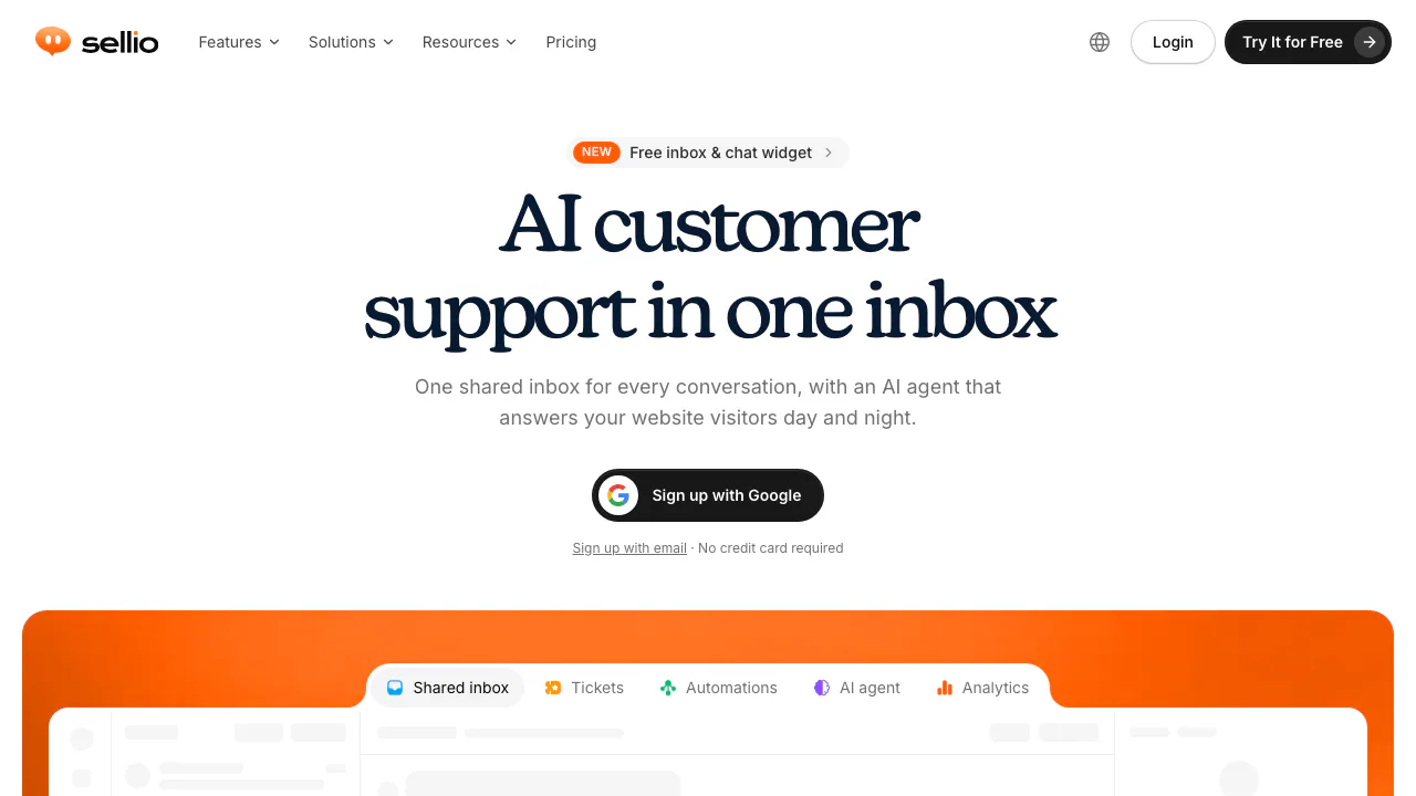 Sellio screenshot