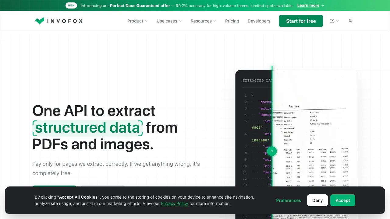 Invofox screenshot