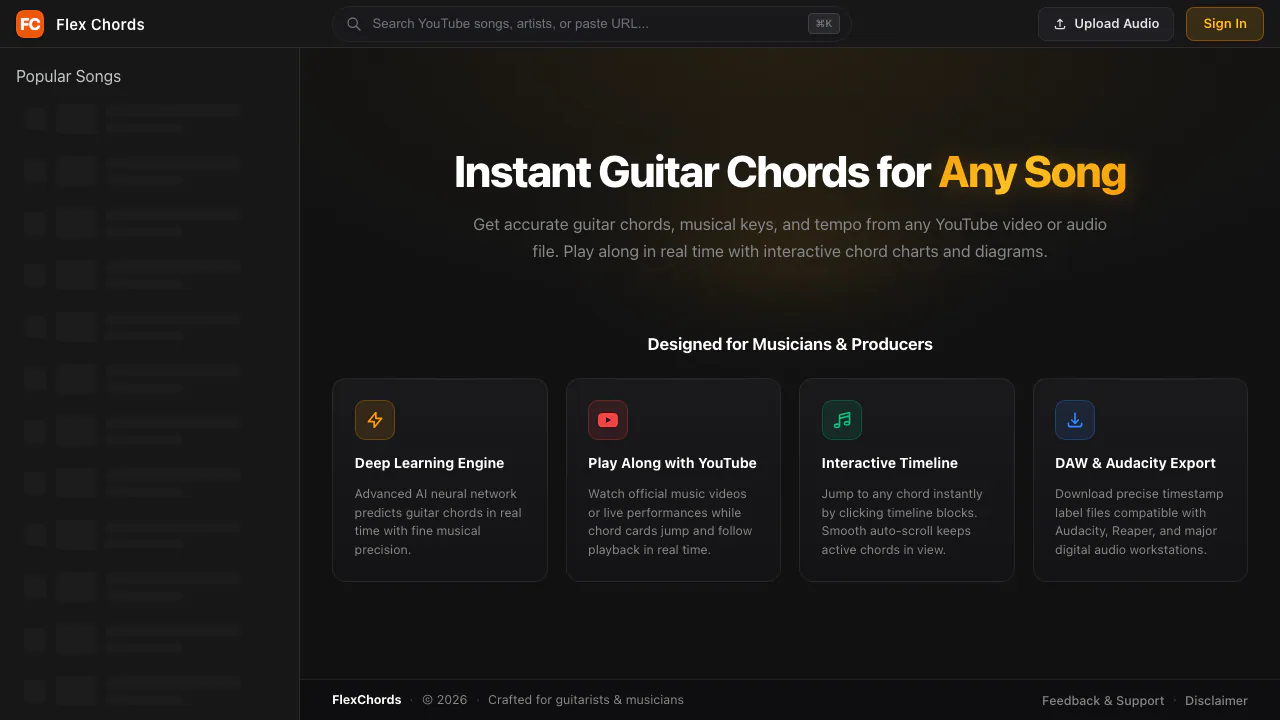 FlexChords screenshot