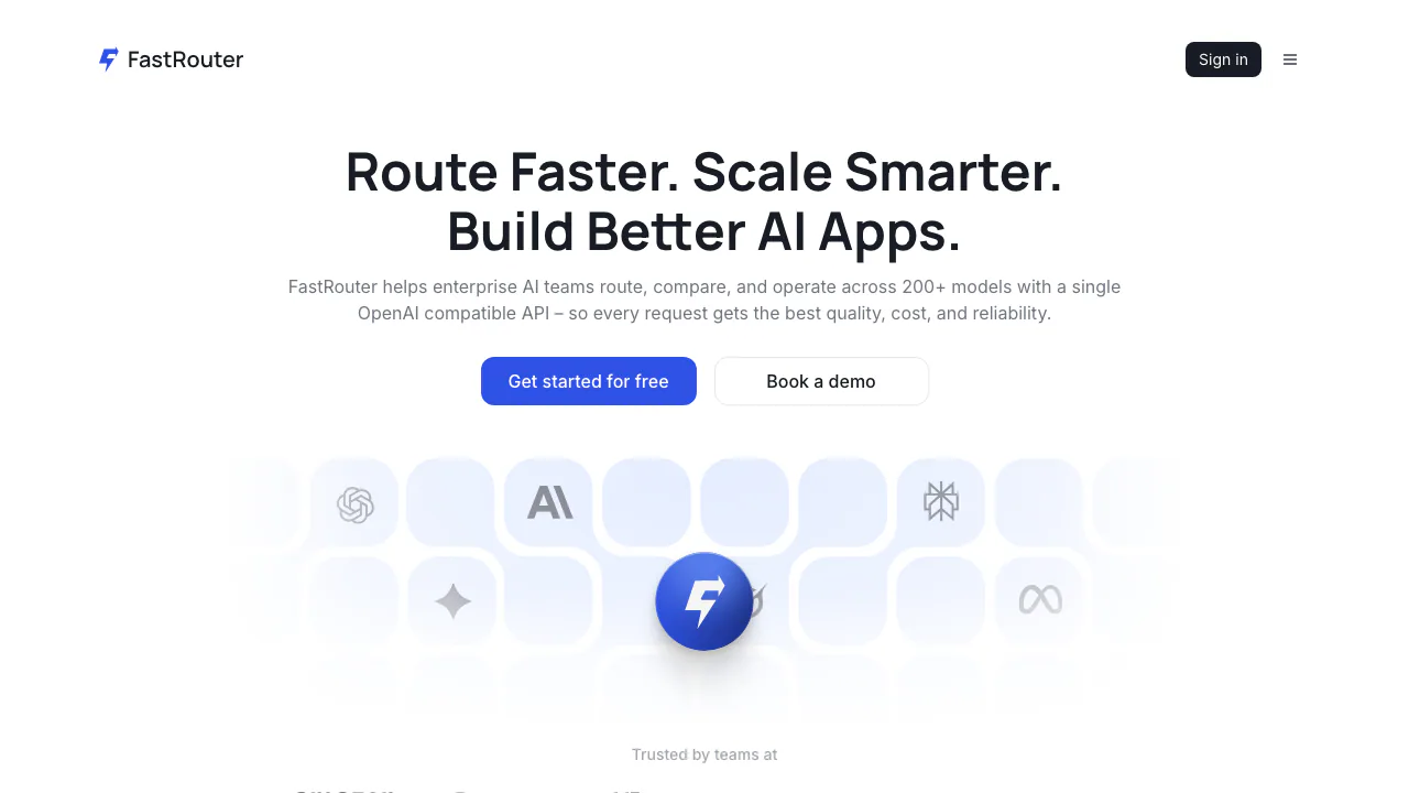 FastRouter screenshot