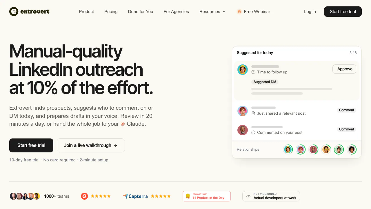 Extrovert screenshot