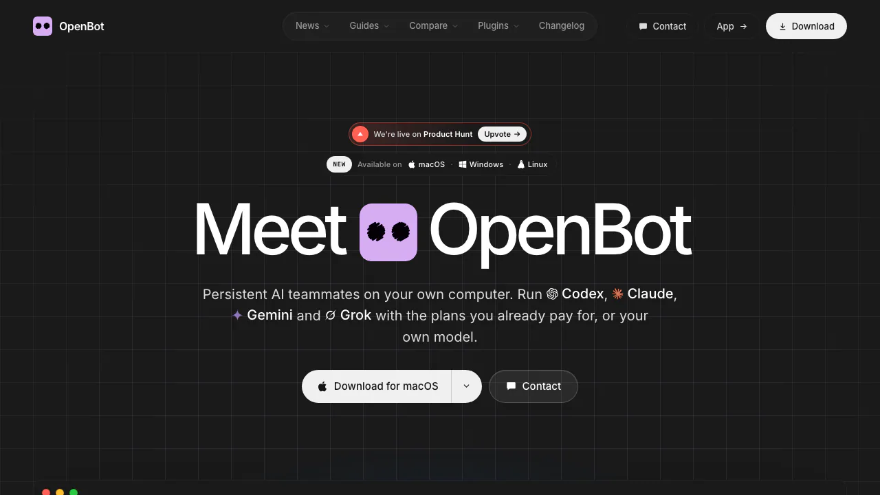 OpenBot screenshot