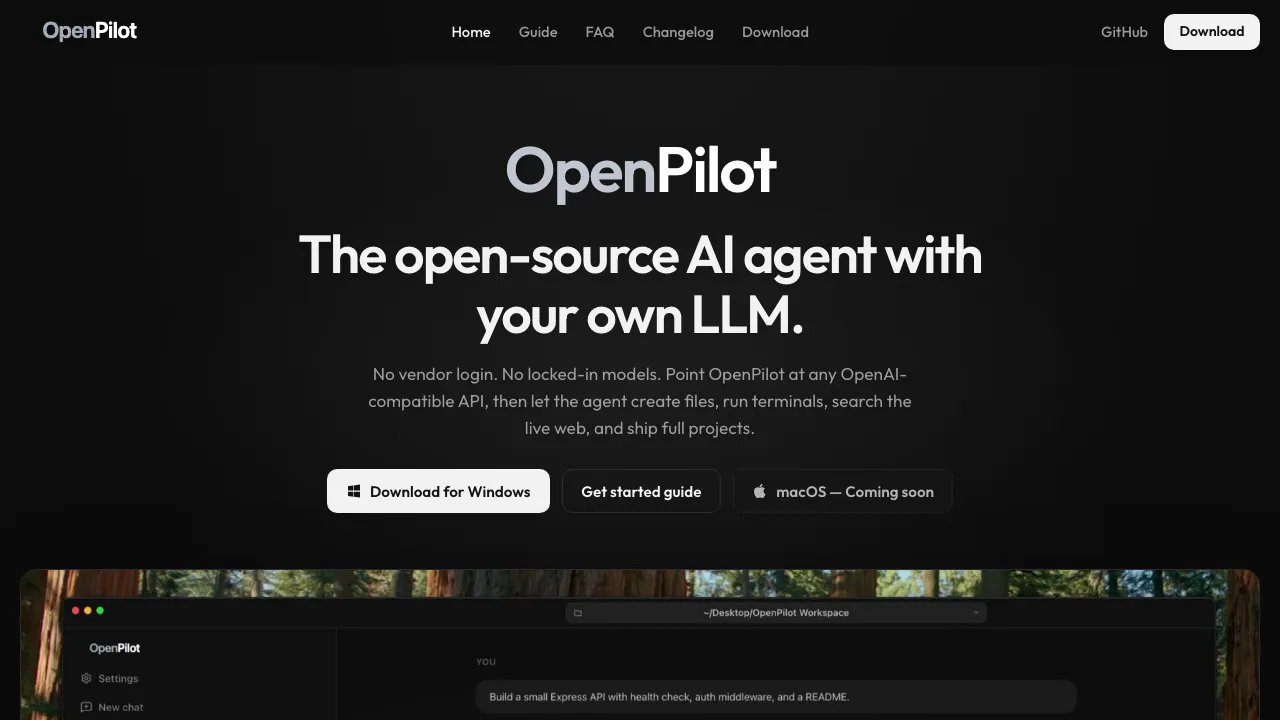 OpenPilot screenshot