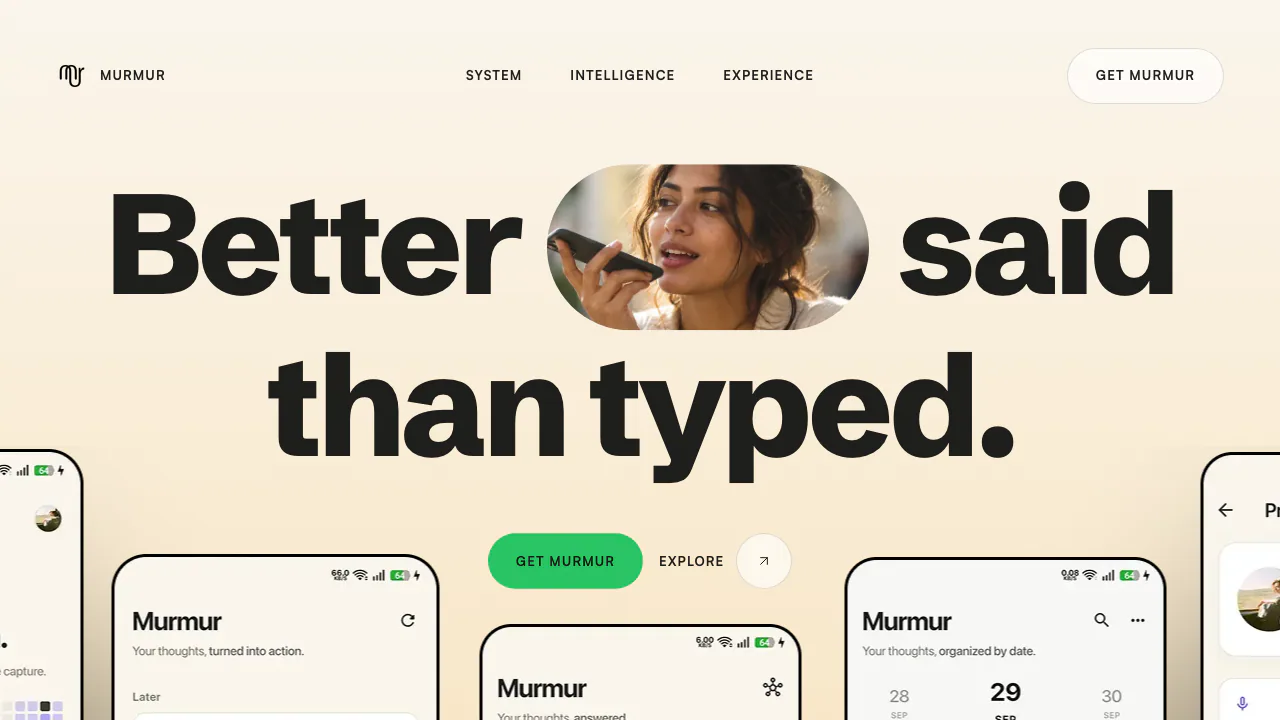 Murmur screenshot