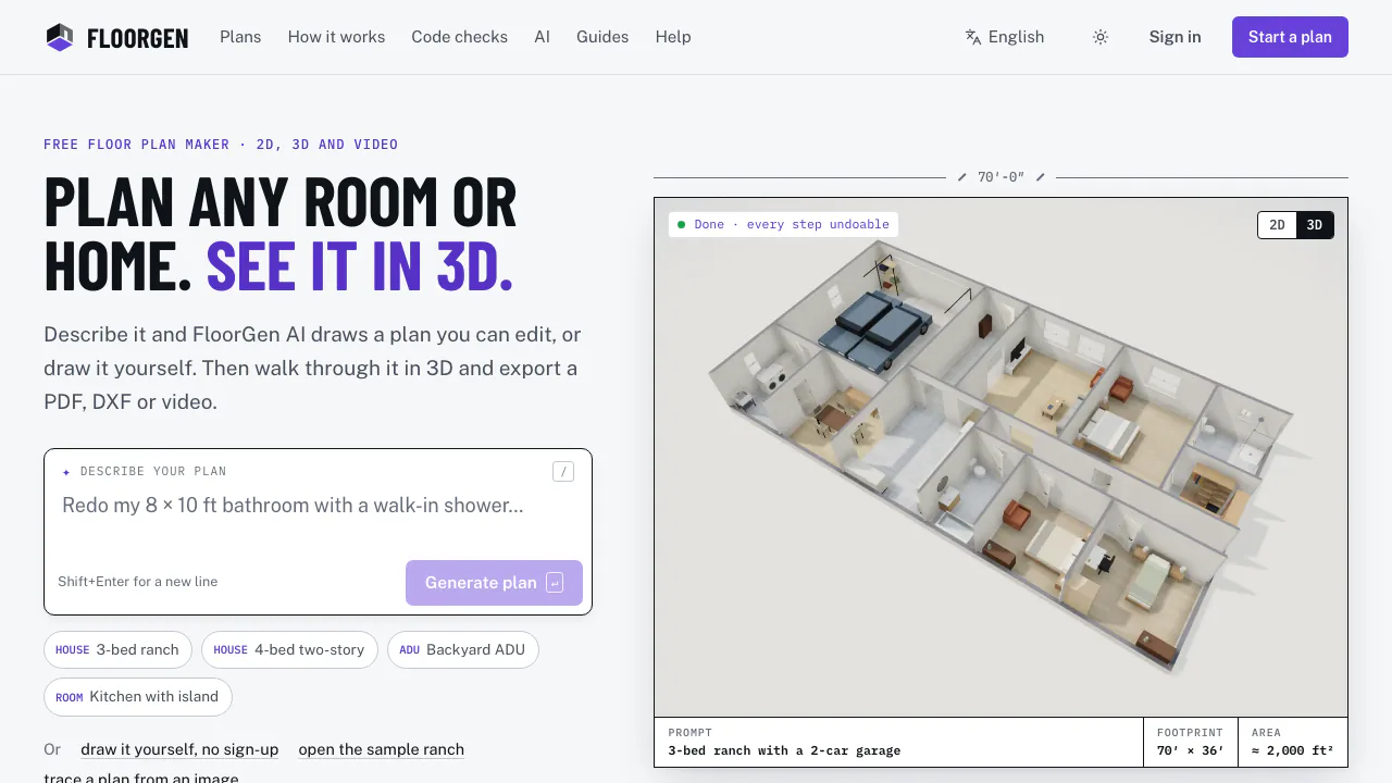 FloorGen screenshot