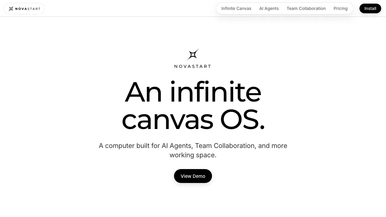 Novastart screenshot