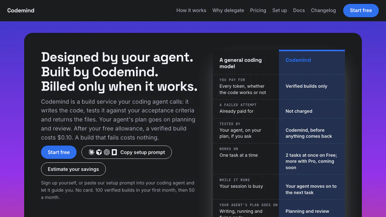 Codemind screenshot