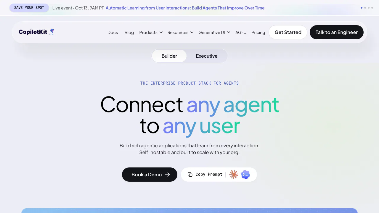 CopilotKit screenshot
