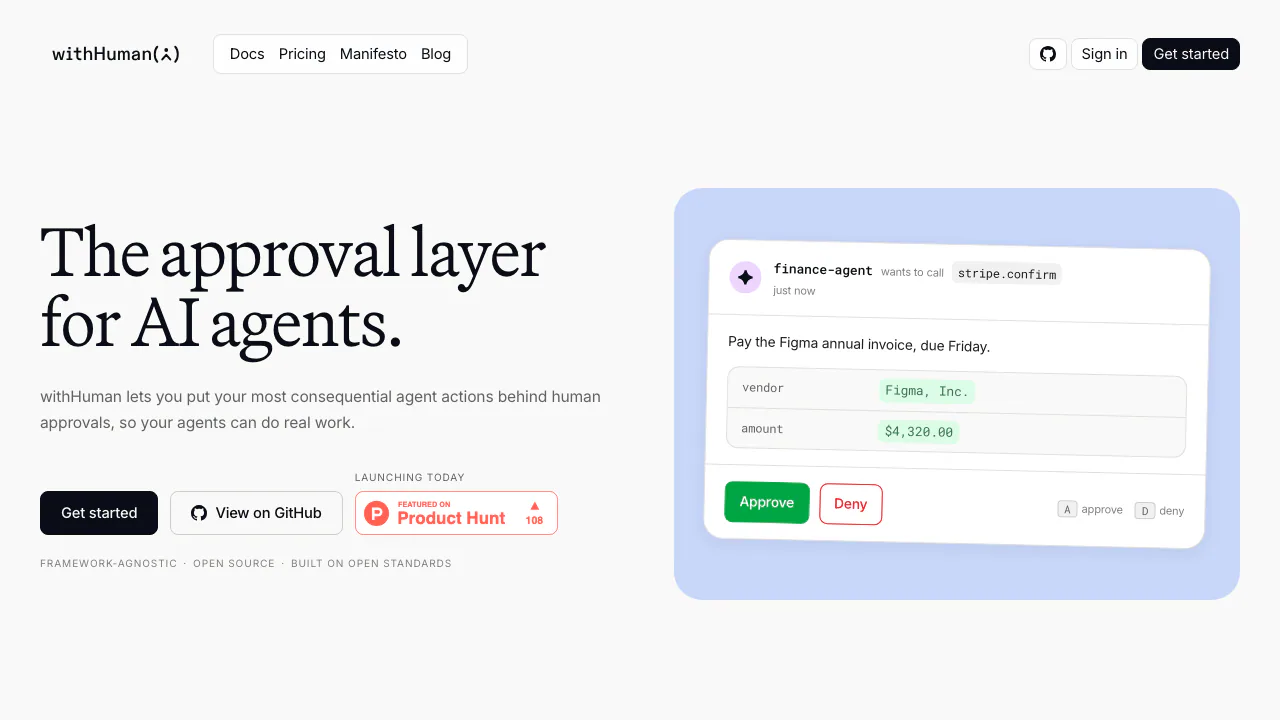withHuman screenshot