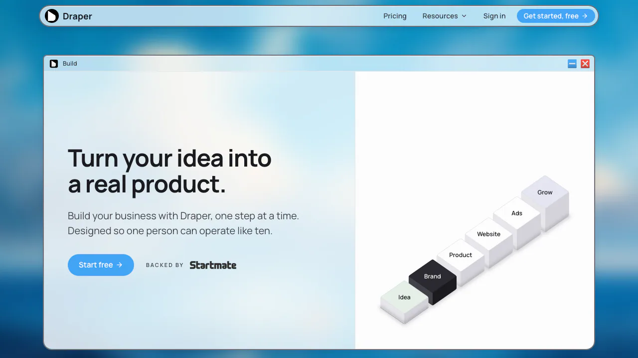 Draper screenshot