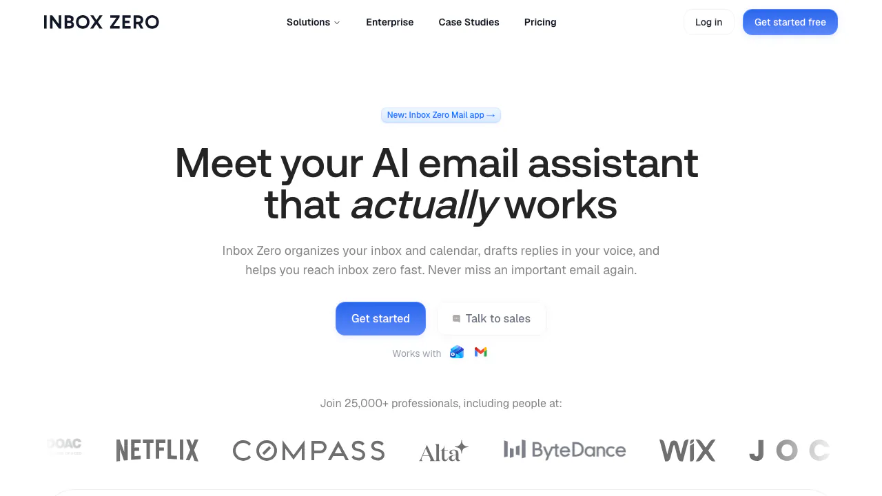 Inbox Zero screenshot