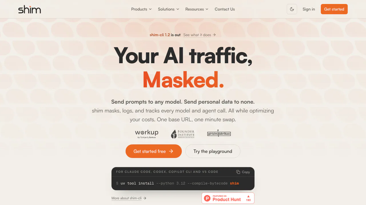 shim screenshot