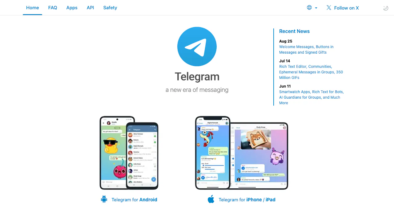 Telegram screenshot