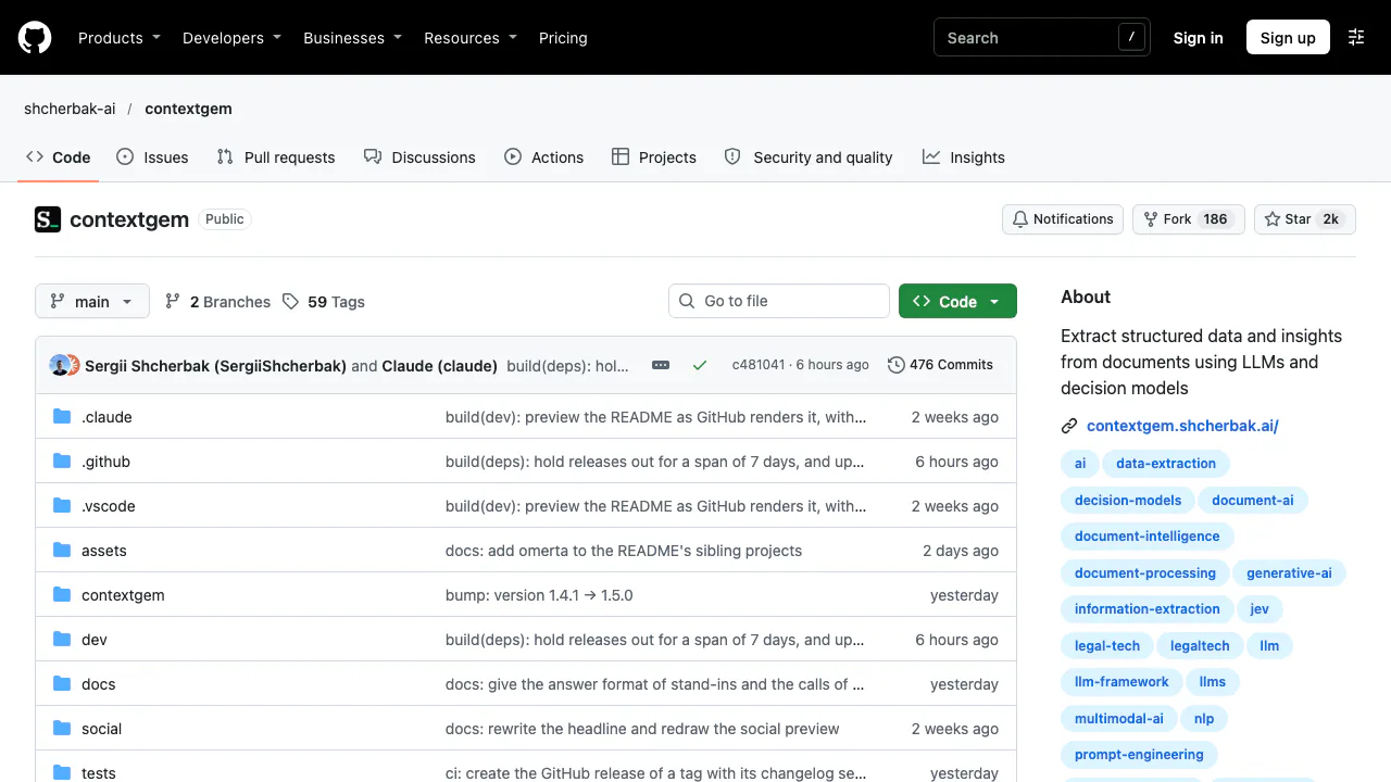 ContextGem screenshot