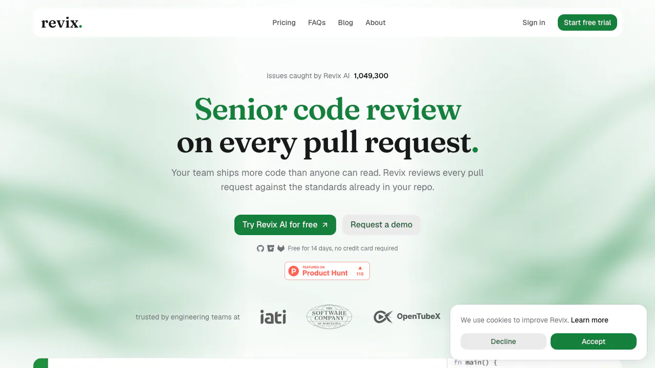 Revix AI screenshot