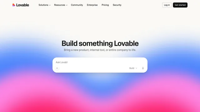 Lovable screenshot