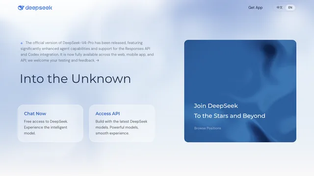 DeepSeek screenshot