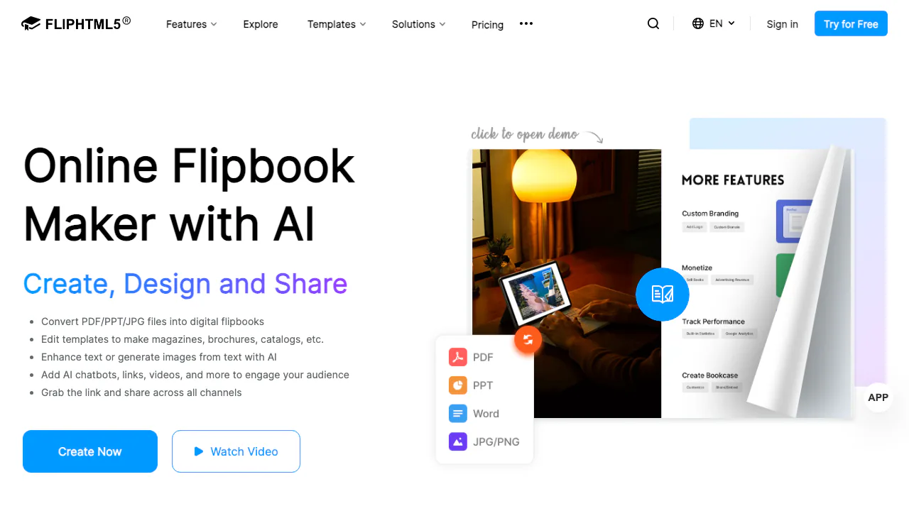FlipHTML5 screenshot