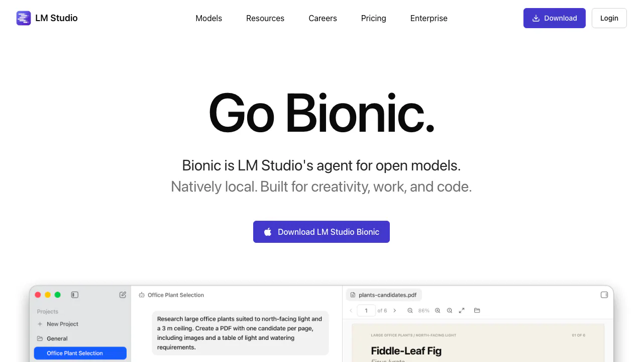 LM Studio screenshot